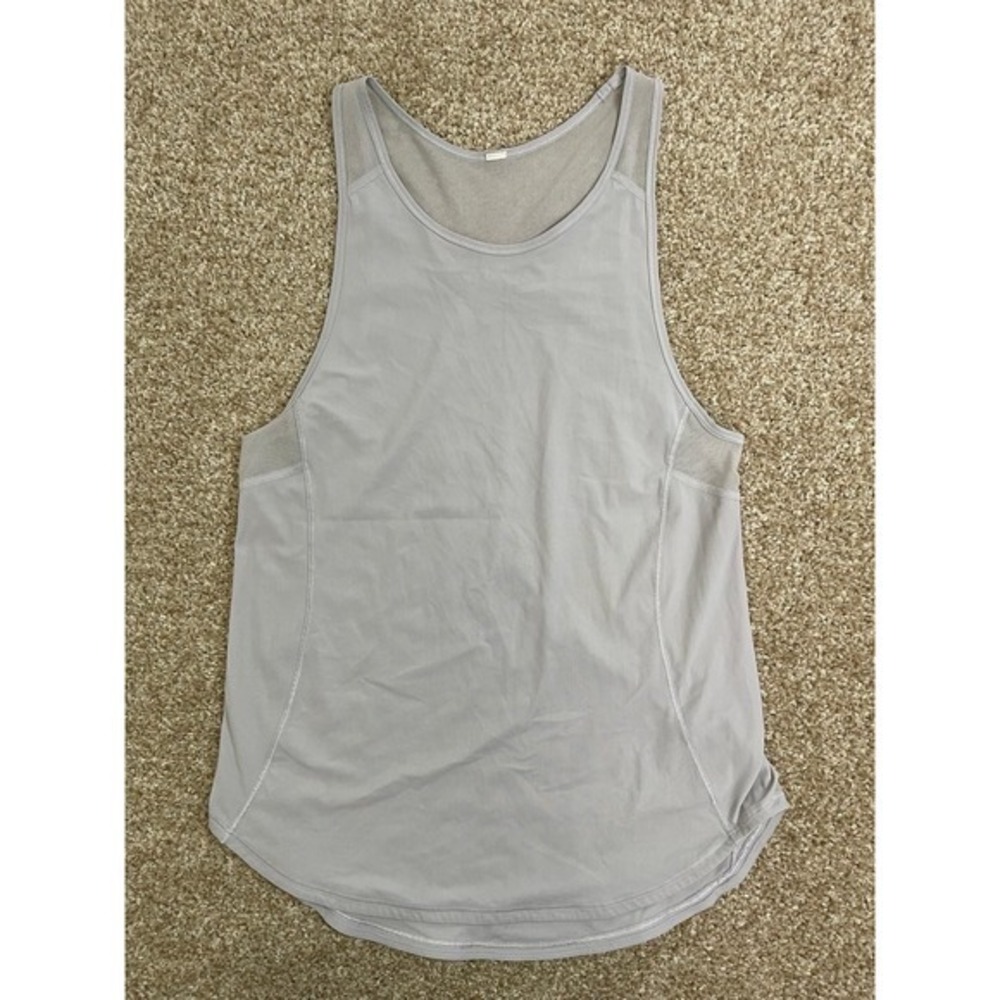 Lululemon Beige Women's Sleeveless Athletic Tank Top 6